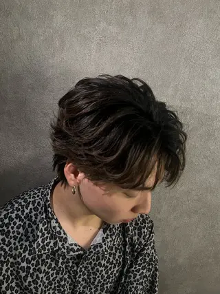 ショート ヘアアレンジ メンズ 【札幌メンズ特化】 🔥RIKU🔥のヘアスタイル