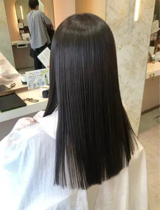 ミディアム La fith hair rond 立川店所属・kyosuke 透明感カラーのヘアスタイル