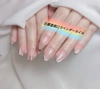 ネイル ラベンダー💖日暮里 ルル💖ネイルのネイルデザイン