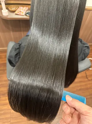 ロング 名古屋栄の髪質改善 トリートメント/清田のヘアスタイル