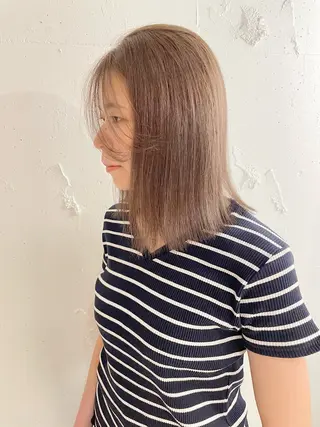 ミディアム 透明感color 🥣suzunaのヘアスタイル