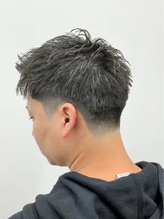ショート メンズ HIRO GINZA銀座本店所属・💈無料メンズカット 💈内田南風のヘアスタイル