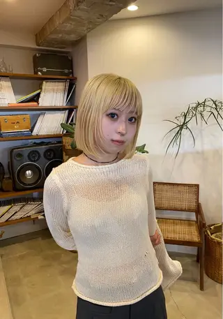 ショート カラー GATTACA所属・KEI gattacaのヘアスタイル