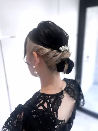 ヘアアレンジ Ess  艶髪/髪質改善/韓国風【エス】所属・KAMIHIRA RINAのヘアスタイル