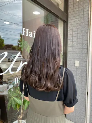 ロング Un Fleur所属・立野 希沙のヘアスタイル