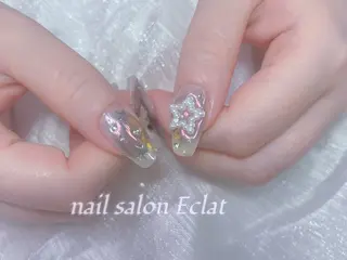ネイル ネイルサロンエクラ 🫧Shizukaのネイルデザイン