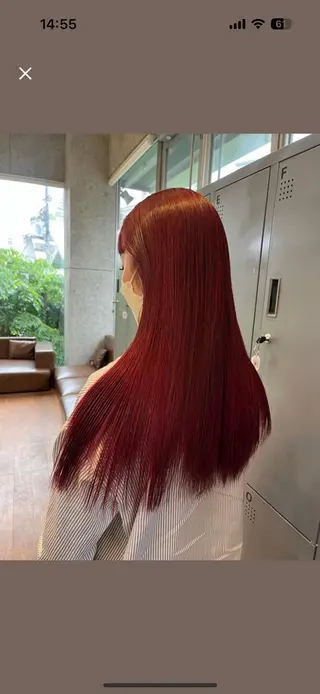 ロング ☘️かわいいハイトー ン☘️nonokaのヘアスタイル