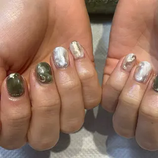 ネイル ibelu 鯉田のネイルデザイン