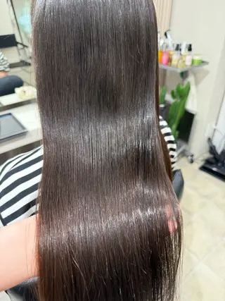 ロング haru 髪質改善サロンのヘアスタイル