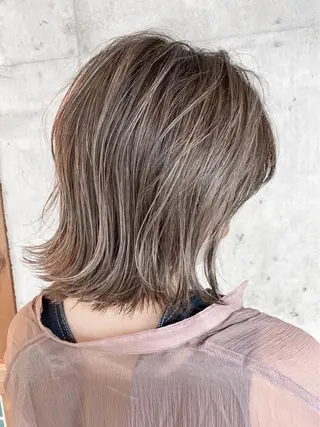 ミディアム カラー パーマ メンズ 南堀江🌿パーマ Tetsu【テツ】のヘアスタイル