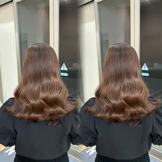 セミロング 吉成 葉南のヘアスタイル