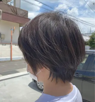 ショート noppo所属・NOPPO 和泉市 美容室/奥村 飛鳥のヘアスタイル