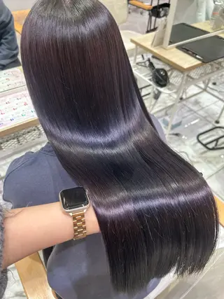 ロング カラー 🦋sana🦋 🫧透明感カラー🫧のヘアスタイル