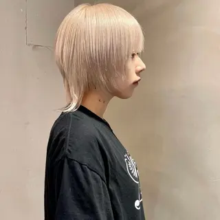 ショート カラー 花香竜太/エクステ /ハイトーンカラーのヘアスタイル