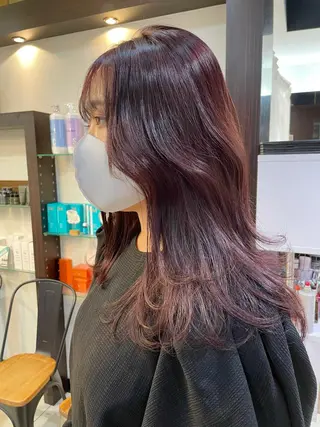 カラー メンズ指名no'1 佐藤　亘のヘアスタイル