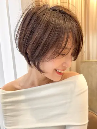 ショート calna by  elmo所属・ショート特化美容師 大阪京橋　大本　渉のヘアスタイル