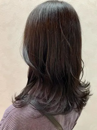 セミロング 加藤(旧姓 今竹) 遥花のヘアスタイル