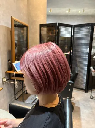 ショート カラー Akko💋 モデル大募集です！のヘアスタイル