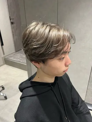 ショート カラー メンズ メンズヘア専門🦊 RYOKAのヘアスタイル