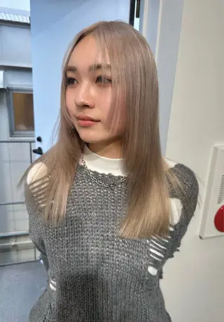 セミロング カラー レイヤーカット/艶髪 ✨💭KIRARIのヘアスタイル