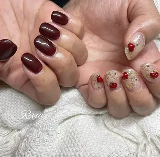 ネイル revia所属・ERI Nailistのネイルデザイン