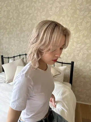 カラー 【ボブ/縮毛矯正 /髪質改善】motoのヘアスタイル