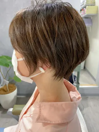 ショート カラー 久保亮太 /大人ショートのヘアスタイル