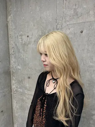 ロング 森綱 悠 /ボブ/ブリーチのヘアスタイル