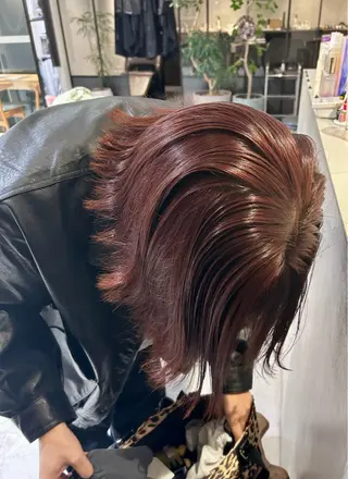 カラー aki ⭐️FILMS銀座のヘアスタイル