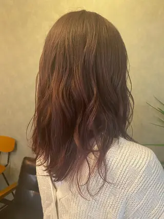 セミロング Un Fleur所属・立野 希沙のヘアスタイル