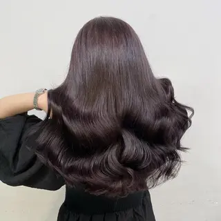 カラー 透明感冬カラー🤍 THEATER福岡のヘアスタイル