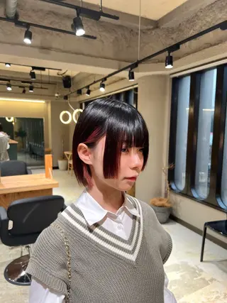 ショート 💖梅田レイヤー💖 副店長Tsubasaのヘアスタイル