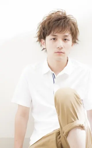 ミディアム カラー FRISEUR/山本 美芽のヘアスタイル