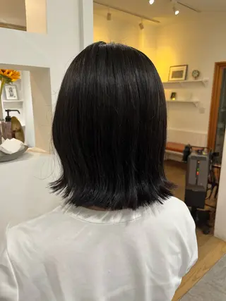 ミディアム 無料カットモデル‪✨ ✂️Nanami🌷のヘアスタイル