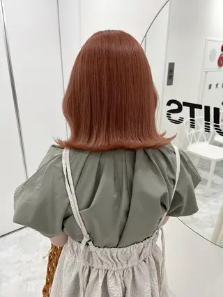 カラー 暖色ヘア🎀🍒 Manami🤍のヘアスタイル