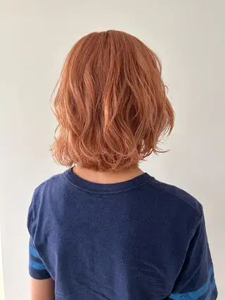 ミディアム カラー lomalia daisukeのヘアスタイル