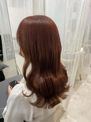 カラー 谷川 李奈のヘアスタイル