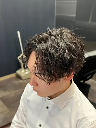 パーマ メンズ 【札幌メンズ特化】 つばさ🔥のヘアスタイル