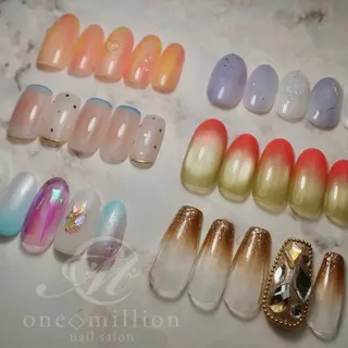 ネイル nail salon ワンミリオンのネイルデザイン