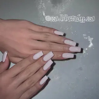 セミロング ネイル ⛓Miyu ⛓のネイルデザイン