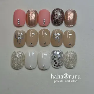 ネイル haha@ ruruのネイルデザイン
