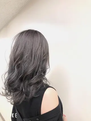 セミロング カラー AI 高田馬場店のヘアスタイル