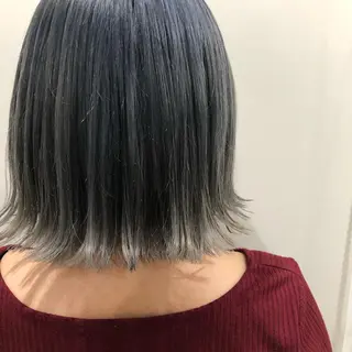 ミディアム カラー hisano / ハイトーン・透明感のヘアスタイル