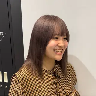 ミディアム VIEW OSAKA所属・髪質改善ブリーチ/ 艶髪/美髪/しゅがーのヘアスタイル