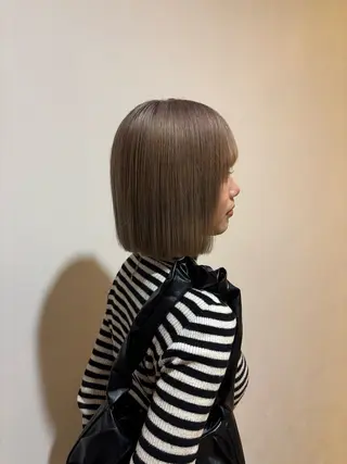ショート カラー ブリーチ無しダブル カラー / LINAのヘアスタイル