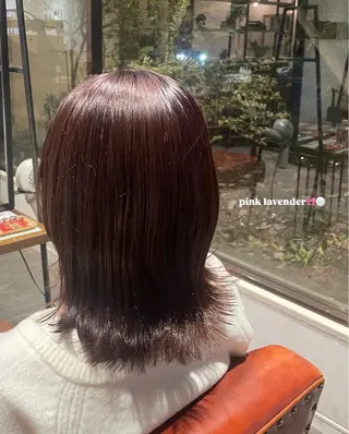 ミディアム 南場 智美のヘアスタイル
