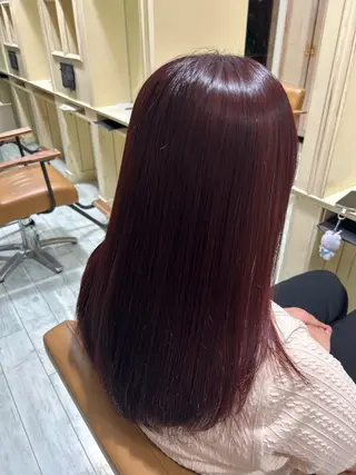 セミロング カラーモデル募集中 ／八木風歌のヘアスタイル