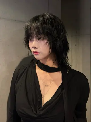 ミディアム カラー レイヤー/ ブリーチ/だいちのヘアスタイル