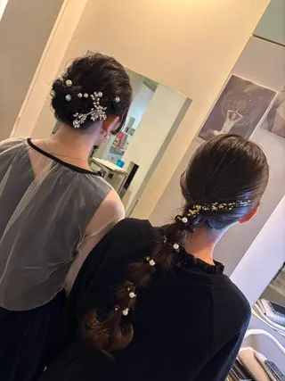 ヘアアレンジ OVER  SEAオーバーシー所属・森 陽子のマツエク・マツパデザイン