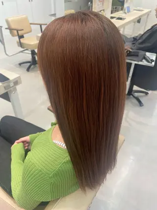 ロング かずや🍀/髪質改善 /艶髪カラー/眉毛のヘアスタイル